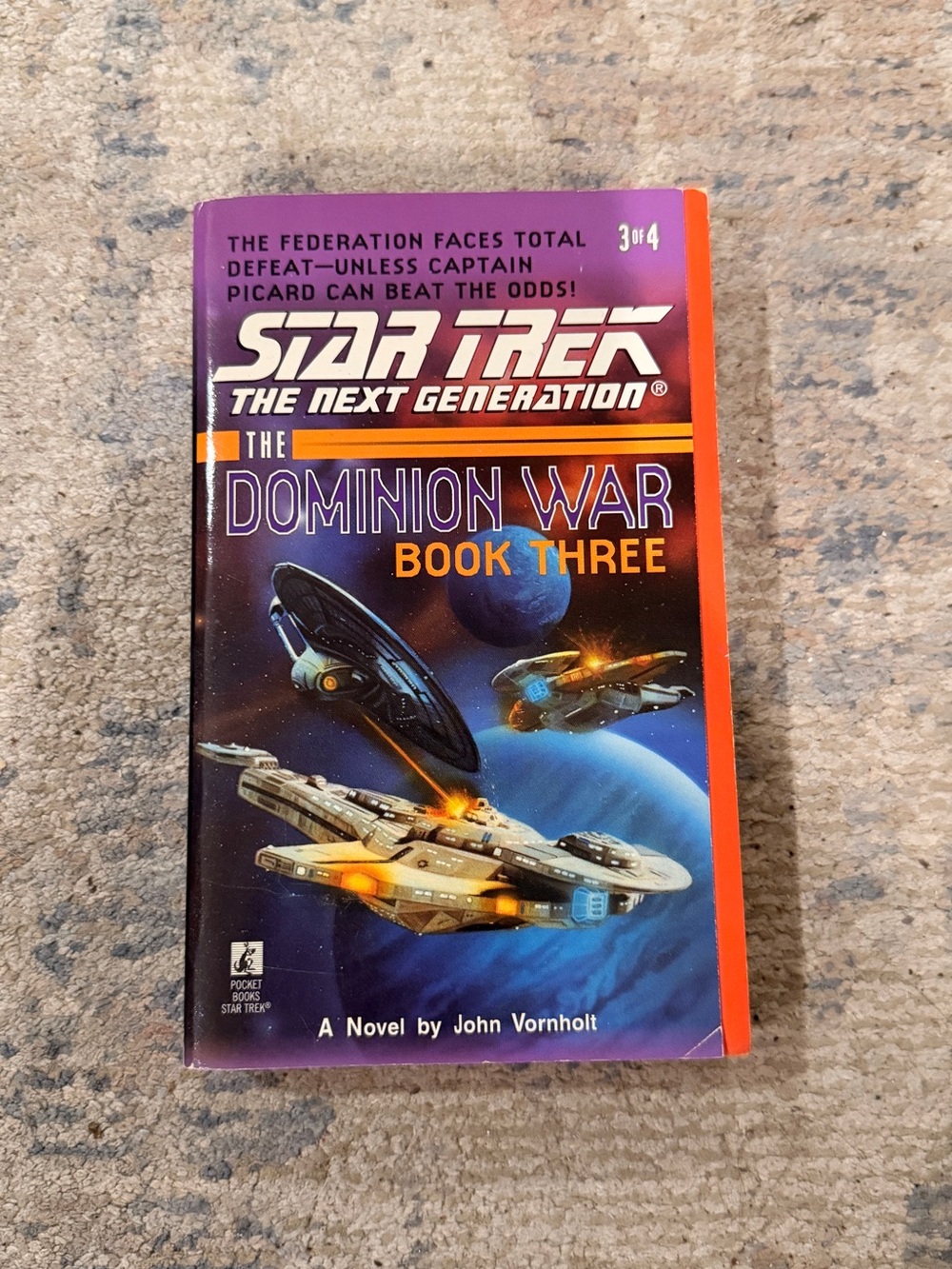 Star Trek: The Next Generation - The Dominion War Book Three (Purple/Orange)